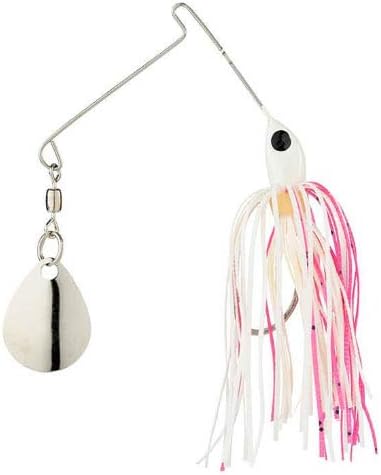 Strike King Micro-King Spinnerbait - Silver Colorado Blade