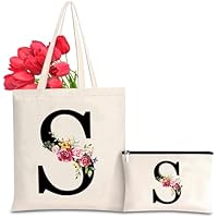Letras Personalizadas Tote, Bolso Tote de Mujer con Inicial y