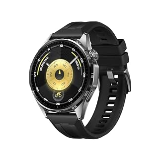 HUAWEI Watch GT 6 46mm GPS Smartwatch, 1.47”AMOLED Pantalla Táctil, Negro