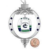 NHL Jersey Ornament (Vancouver Canucks White)