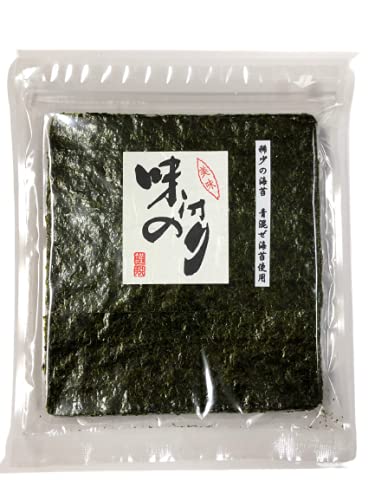 はっとり海苔　味付のり　稀少の海苔　青混ぜ海苔使用　３切５１枚入　おにぎり用