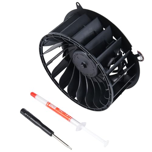 Image of Replacement PS5 Pro Internal Cooling Fan, Internal Cooler Fan Replacement for Sony PlayStation 5 PS5 Pro Series PVB120M12H-P01-AE with 19 Blades, for CFI-70XX CFI-7000 CFI-7021 Series