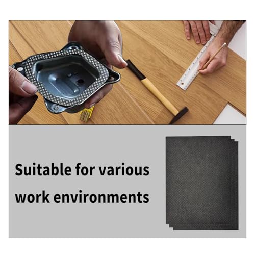 Dichtungspapier Auspuff Dicke 1,6mm 20x15cm Auspuffdichtung Krümmerdichtung Papier Auspuff Dichtung Mehrlagige Metallplatte Dichtungsmaterial für Auto Motorrad Roller Rasenmäher Motorkettensäge