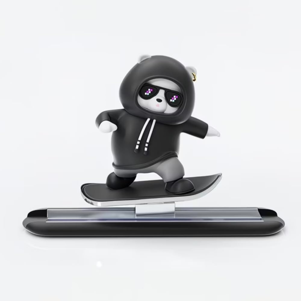 Car Dashboard Decoration for Renault ZOE BFM I 2012-2024, Skateboard-Shaped Car Ornament Gift Idea Stress Relief for Desk,Office,Car