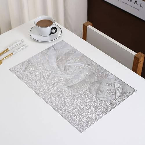 Set de table PVC lavable KnSam imperméable et résistant pour protection de table - 4