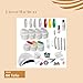 Sun Garden Nails Nagelstudio Starterset MARYLAND 42-teilig mit UV/LED Lichthärtungsgerät, UV-Gele, Farbgele, Pinselset, Tips, Feilen und Zubehör