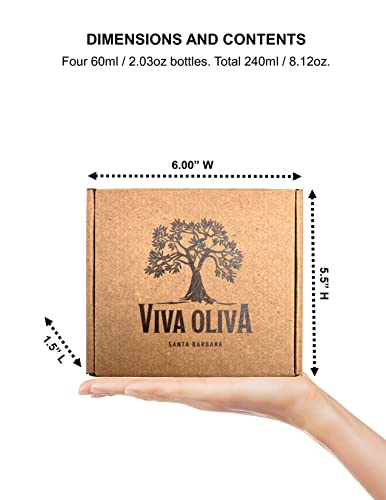Set de cuatro aceites gourmet Viva Oliva 60ml miniatura 4