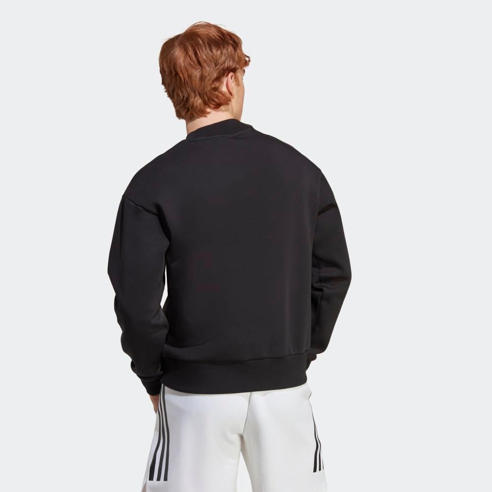 adidas mens Future Icon Badge of Sport Crewneck
