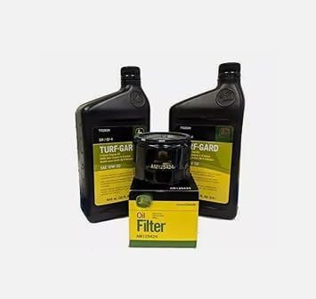 Original Equipment Oil Change Kit - 2 TY22029 + AM125424,Replacement for John Deere OEM, AM125424A