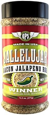 Big Poppa Smokers 'Jallelujah' Bacon Jalapeno Rub - 377g (13.3 oz)