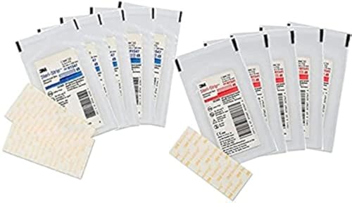 Steri-Strip 3M Reinforced Sterile Skin Closures, 10 Pack Variety Pack
