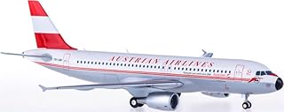 FloZ for Herpa for Austrian Airlines for Airbus A320 OE-LBP 50th Anniversary Retro Livery 1:200 Aircraft Pre-Built Model