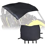 MFC Soft Canvas Roof Top Bimini Soft Roof UTV Shade Cover Compatible with for Can-Am Commander Maver