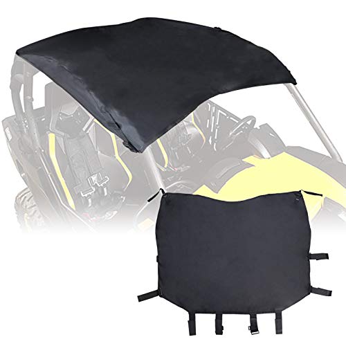Mfc Soft Canvas Roof Top Bimini Soft Roof Utv Shade Cover Compatible With For Can-Am Commander Maverick All Years 2 Door #TOP8