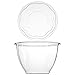 48 Ounce Clear Plastic Disposable Salad Containers with Lids in Bulk for a Fresh Airtight Seal, Portable Serving Bowl Set for Meal Prep & Preserve Freshness 50 Pack by NYHI Direct