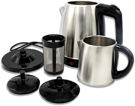 Sinbo STM-5831 Çelik Elektrikli Çay Makinesi Inox Çaycı 2-in-1 Demlik Su Isıtıcı 1600W Otomatik Kapama - Görsel 6