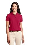 Port Authority - Ladies Silk Touch; Sport Shirt.