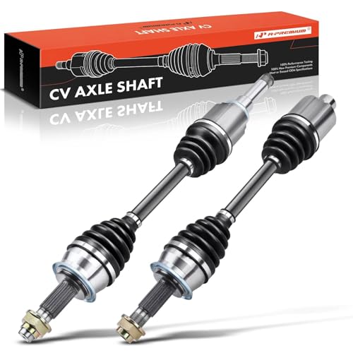 A-Premium Pair (2) Front CV Axle Shaft Assembly Compatible with Chevrolet Sonic 2012-2020 1.4L, Automatic Transmission Only, Driver and Passenger Side