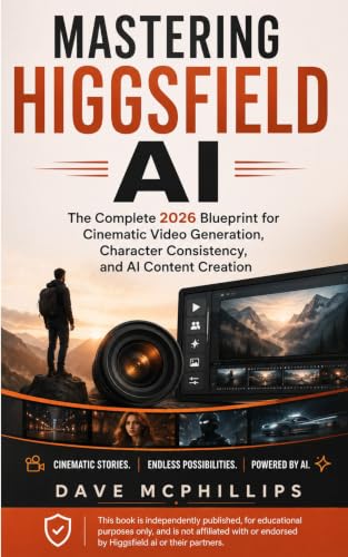 Mastering Higgsfield AI : The Complete 2026 Blueprint for Cinematic Video Generation, Character Consistency, and AI Content Creation (Made Simple: ... and Software Running Modern Work and Life)
