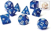 Algopix Similar Product 12 - Sirius a Dice Pearl Blue Acrylic Dice