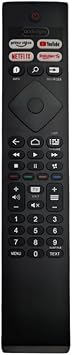 Replacement philips tv remote control for philips remote control for tv with Netfllx Youtbe Ambilight Buttons