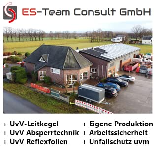 UvV -Elast- 50 Meter Kunststoff Absperrzaun grün Schutznetz Fangnetz Auffangnetz Fangzaun Bauzaun Sicherheitsnetz 50 m Rolle, 1 Meter hoch mobiler Zaun 80g je qm