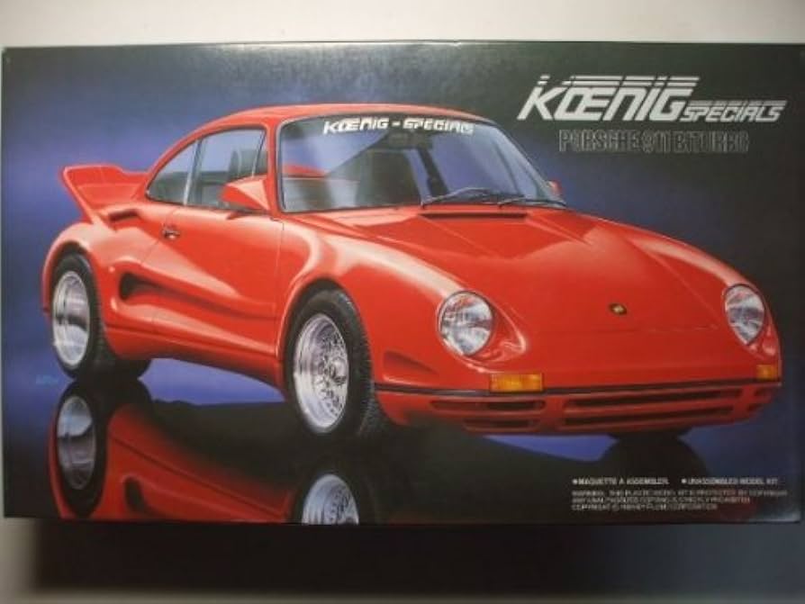フジミ模型 ケーニッヒ ポルシェ 911 ビターボ 1/24 プラモデル Amazon | ケーニッヒ ポルシェ911 ビトゥルボ （フジミ模型 1/24