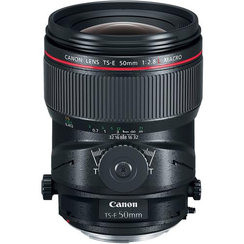 Amazon.com : Canon TS-E 50mm f/2.8L Macro Tilt-Shift Lens | L