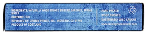 Crown Prince, Brisling Sardines In Water, 3.75 Oz #TOP6