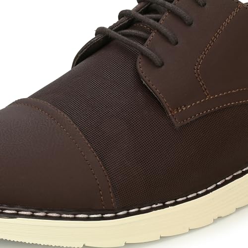 Image of Centrino Derby Formal Shoes for Men | Shoes for Man Stylish | Lace-Up with Cushioned Insole | Lightweight Comfortable Leather | Mens Formal Shoes for Office Business & Professional Wear | Daily Outings (6569)