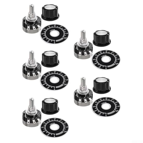 Image of Carbon Film Rotary Potentiometer 10K Single Turn