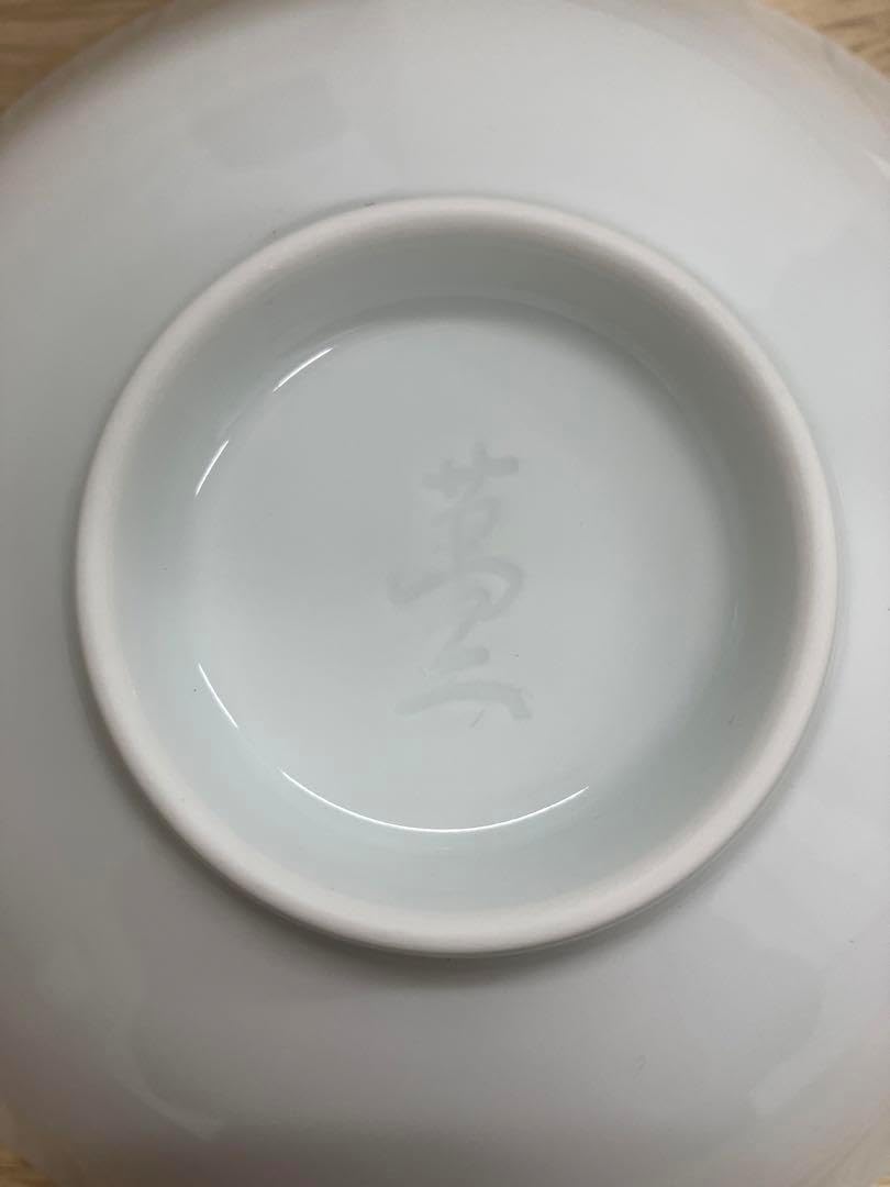 人間国宝 井上萬二 本人作 白磁花形銘々皿 5客 共箱