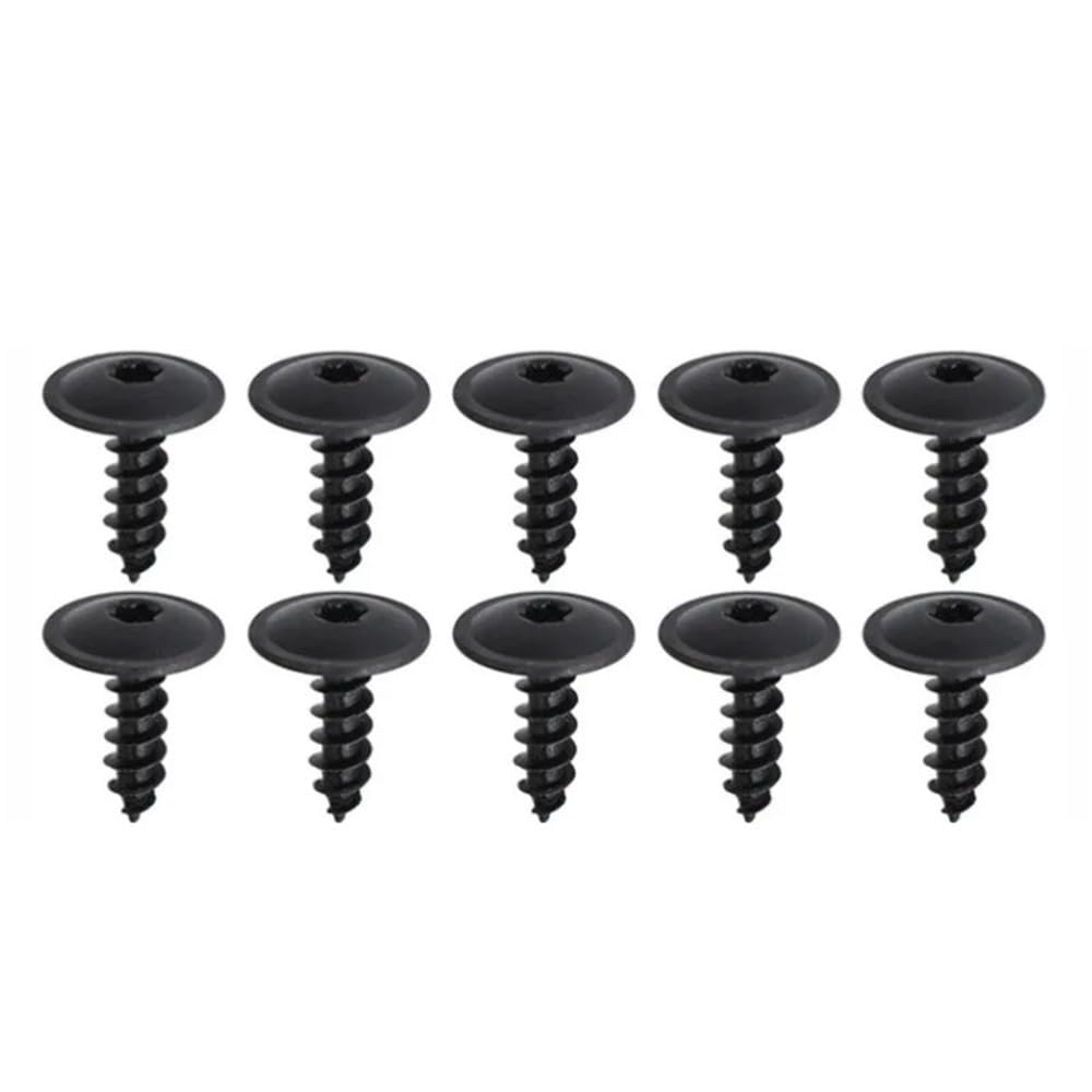 YTQMoreBNZ 20pcs OE# N90974701 Engine Cover Undertray Splashguard Wheel Arch Torx Screw Retainer Fastener Clips Bolt Compatible With VW Audi Seat(20PCS screw)