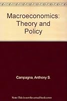 Macroeconomics; theory and policy 0395170850 Book Cover