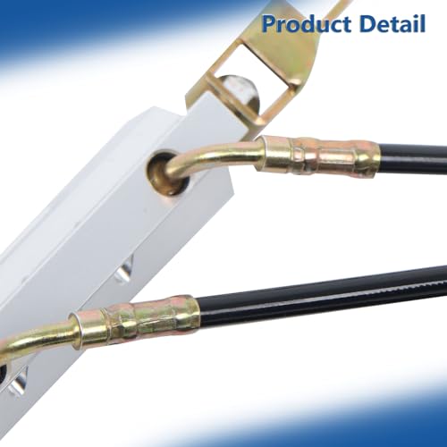 Image of Silscvtt Convertible Top Hydraulic Lift Cylinder Top Lock with Hydraulic Line Replacement for SLK230 SLK32 AMG SLK320 1998-2004 A1708000072 1708000072