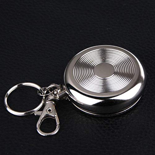 Veemoon Cinzeiro de Bolso Mini Veículo Cigarro Cinzeiro Cinzeiro Titular Cinzas Com Cinzeiro Chaveir