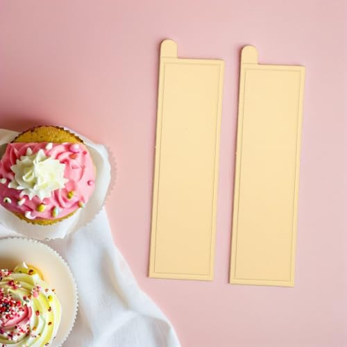 Base à gâteau rectangulaire carton - Support rigide pour entremets - 7