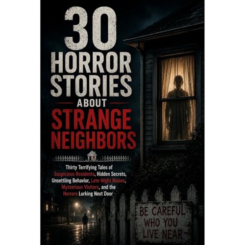 30 Horror Stories About Strange Neighbors Audiolibro Por Chris Peters arte de portada