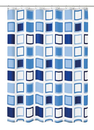 Kleine Wolke Duschvorhang Clipper, 180 x 200 cm, Azur
