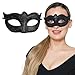 Luxury Mask Women's Venetian Party Decorative Masquerade Party, Black, One Size