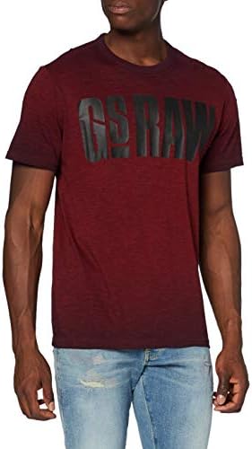 G-Star RAW Men's Double Dye Logo T 
