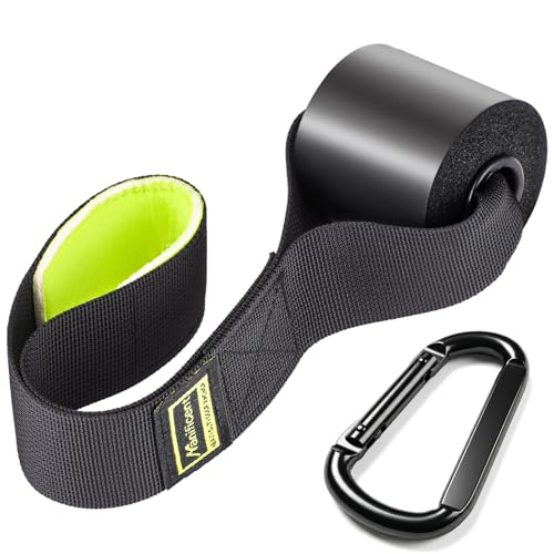 Manificent Door Anchor for Resistance Bands, Heavy Duty Padded Door Anchor System Door Hook, Must-Have Workout Exercise Bands Attachment Compatible for Loop Bands, Resistance Tube TRX, Yoga Strap