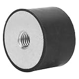 Rubber Isolator, Cushioning 4pcs M6 Rubber Mount Resist Abrasion for Diesel Engines for Air Compress