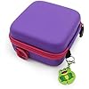 CASEMATIX Camera Case Compatible with VTech Kidizoom Creator Cam Video Camera or for Anchioo/for ESOXOFFORE Instant Print Camera - Includes Purple Case Only