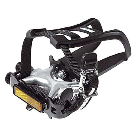 Raleigh AVR210 Alloy Pedals with Toe Clips Cover