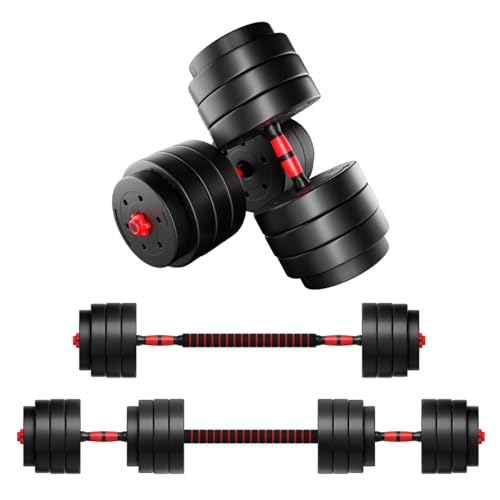 ATHLER Lion 40 | Hanteln Set 40kg | Hantelset verstellbar | 16...