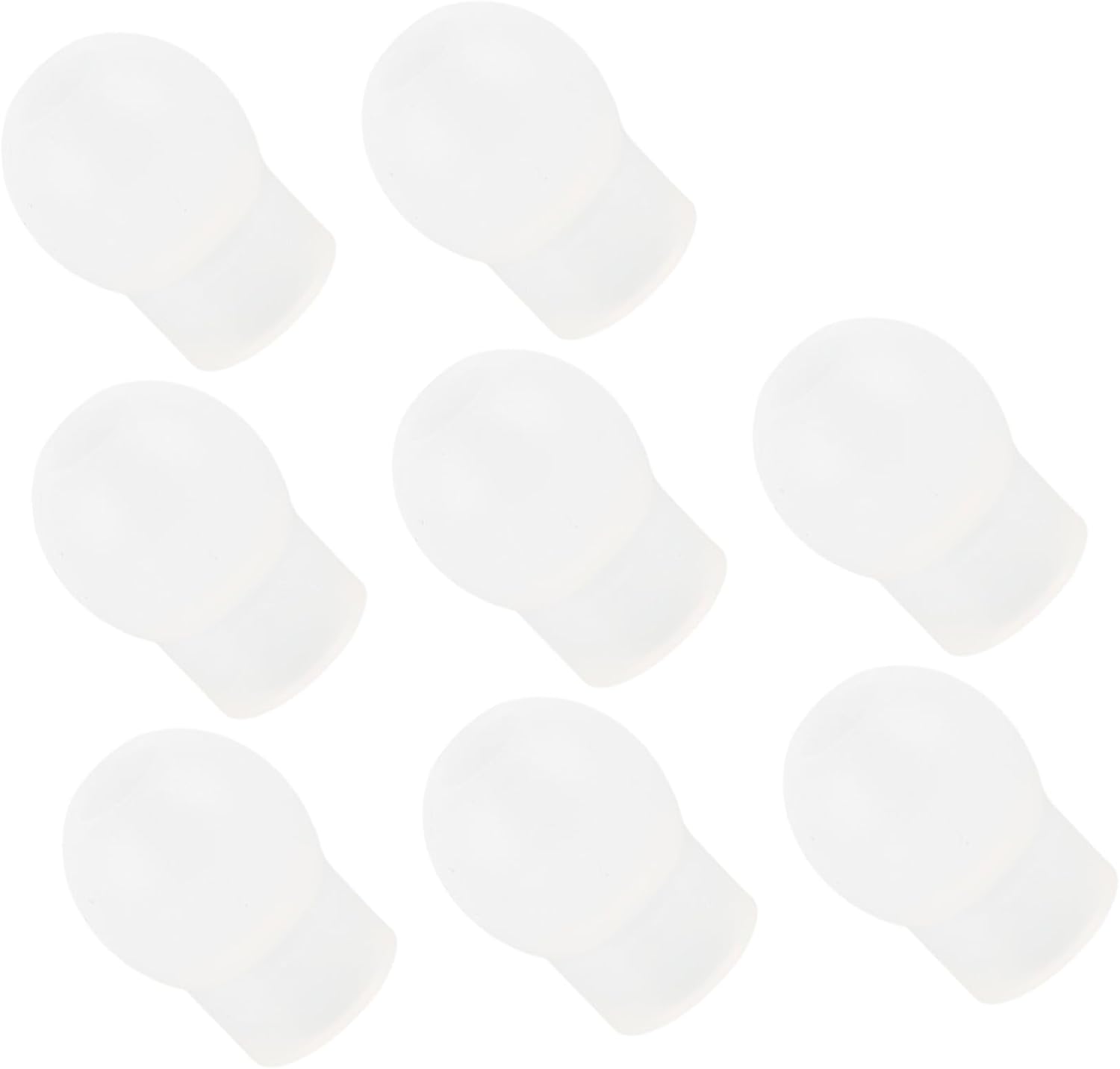 8Pcs Replacement Ear Tip for Stethoscope Soft Silicone Earpieces Comfortable for Long Hours Minimalist Design Compatible with Various Styles