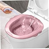 Vasca Sitz per emorroidi Vasca da bagno Sitz portatile sopra il WC Portatile dopo il parto...
