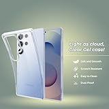 For Samsung Galaxy S25 Ultra Case Silicone Gel Protective Slim Bumper Soft Phone Cover - Crystal Clear Transparent - Image 6