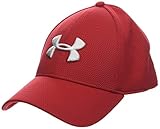 Para hombre Under Armour Blitzing II - Gorra, Hombre, Rojo (Red/White 610), M/L